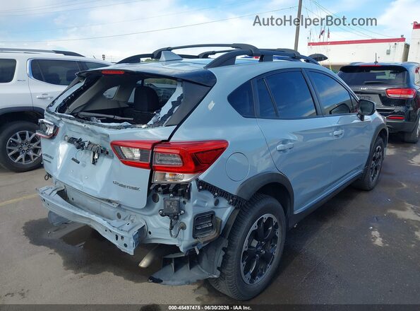 JF2GTAEC8M8298045 2021 SUBARU CROSSTREK Light Blue უკანა მარჯვენა