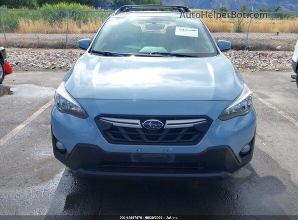 JF2GTAEC8M8298045 2021 SUBARU CROSSTREK Light Blue უკანა სალონის ხედი