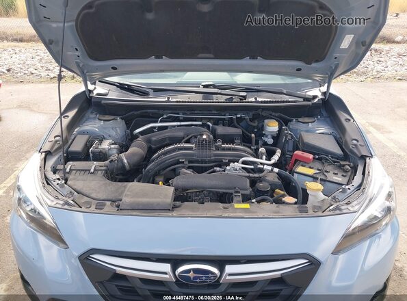 JF2GTAEC8M8298045 2021 SUBARU CROSSTREK Light Blue უკანა ხედი