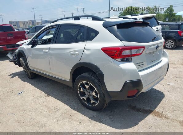 JF2GTAEC9K8220130 2019 SUBARU CROSSTREK White Trasero izquierdo