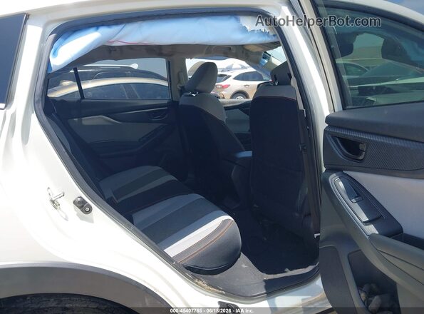JF2GTAEC9K8220130 2019 SUBARU CROSSTREK White Vista de la etiqueta del VIN