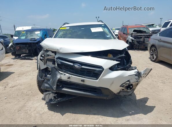 JF2GTAEC9K8220130 2019 SUBARU CROSSTREK White Vista del cuadro de instrumentos