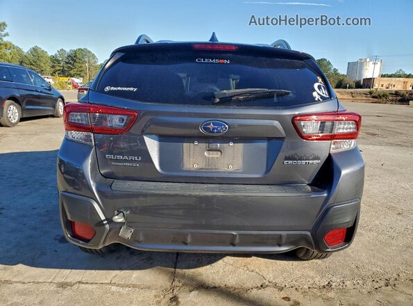 JF2GTAEC9L8252299 2020 SUBARU CROSSTREK Gray Հետևի տեսք