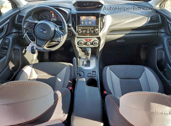 JF2GTAEC9L8252299 2020 SUBARU CROSSTREK Gray Առջևի վահանակի տեսք