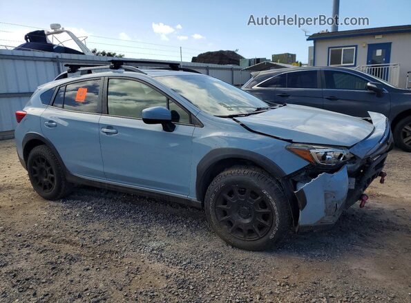JF2GTAEC9M8232121 2021 SUBARU CROSSTREK Blue Առջևի աջ
