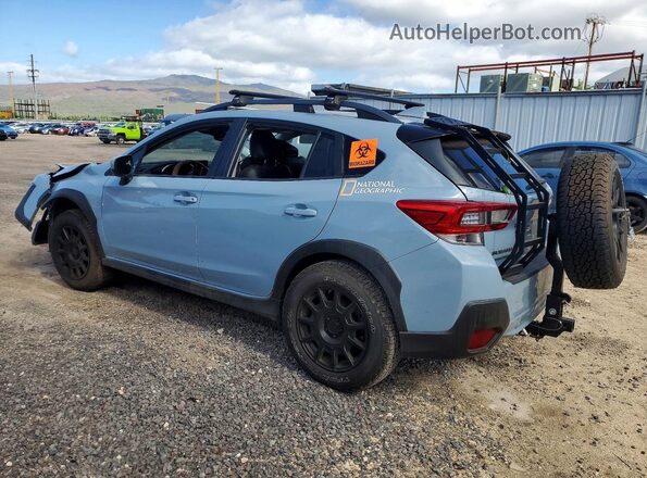 JF2GTAEC9M8232121 2021 SUBARU CROSSTREK Blue Հետևի ձախ