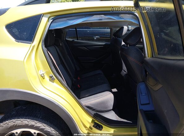 JF2GTAEC9MH326290 2021 SUBARU CROSSTREK Green Widok naklejki z numerem VIN