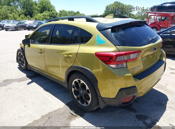 JF2GTAEC9MH326290 2021 SUBARU CROSSTREK Green Tył lewy
