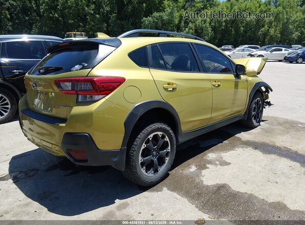 JF2GTAEC9MH326290 2021 SUBARU CROSSTREK Green Tył prawy