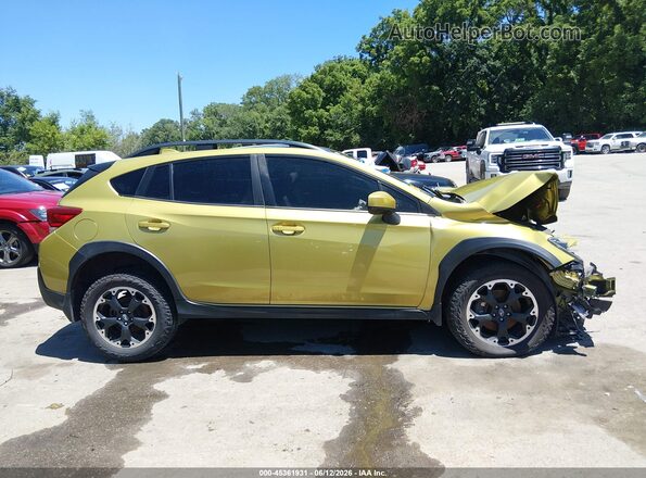 JF2GTAEC9MH326290 2021 SUBARU CROSSTREK Green Widok wnętrza 360 stopni