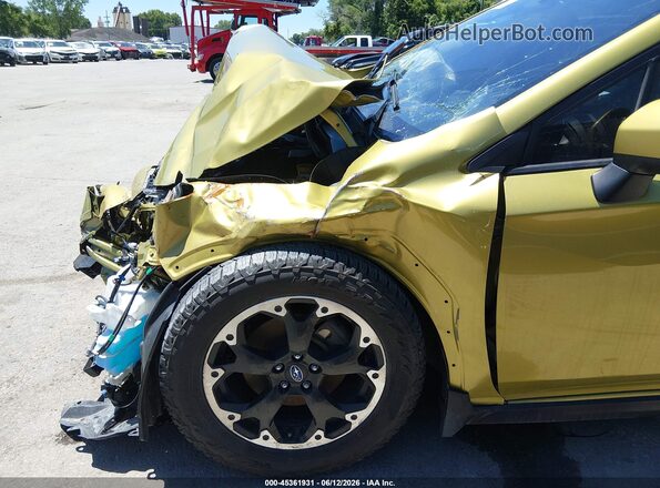 JF2GTAEC9MH326290 2021 SUBARU CROSSTREK Green 