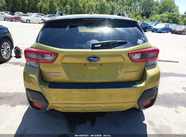 JF2GTAEC9MH326290 2021 SUBARU CROSSTREK Green 