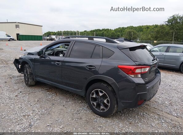 JF2GTAECXK8235350 2019 SUBARU CROSSTREK Черный Задняя левая четверть