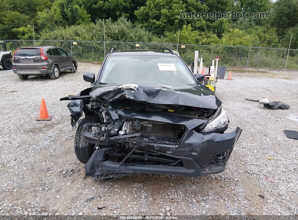 JF2GTAECXK8235350 2019 SUBARU CROSSTREK Черный Вид щитка приборов