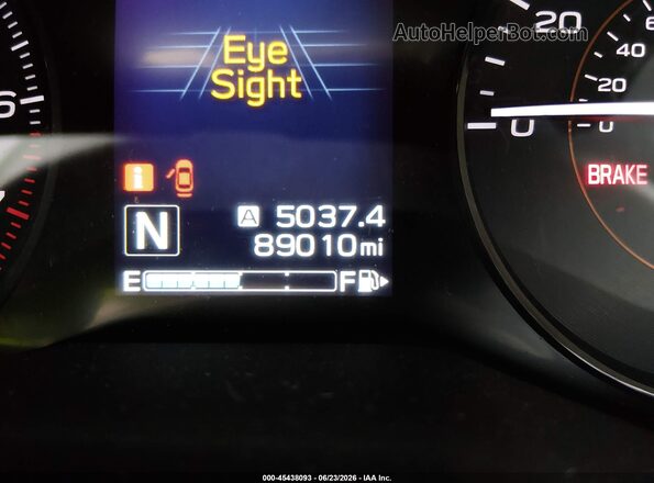 JF2GTAECXK8235350 2019 SUBARU CROSSTREK Черный 