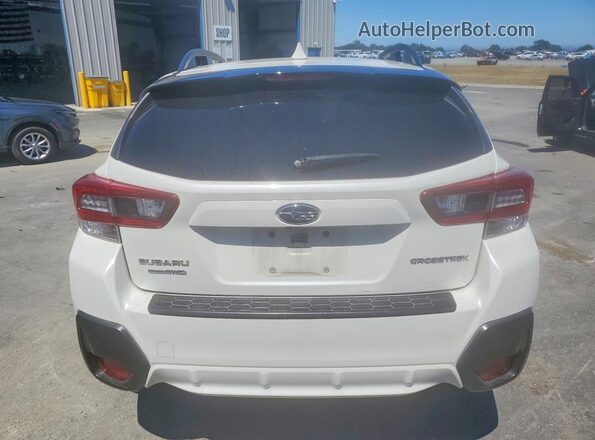 JF2GTAECXL8224155 2020 SUBARU CROSSTREK White Вид ззаду