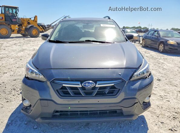 JF2GTAECXM8322121 2021 SUBARU CROSSTREK Серый Вид спереди