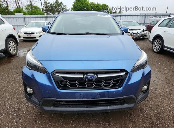 JF2GTAFC7JH282252 2018 SUBARU CROSSTREK Blue 