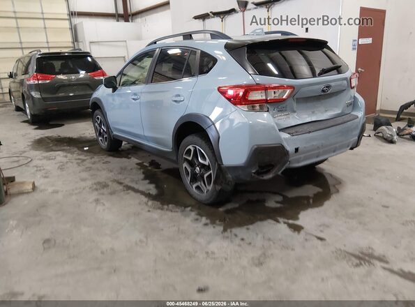 JF2GTAJC0JH280978 2018 SUBARU CROSSTREK Blue Trasero izquierdo