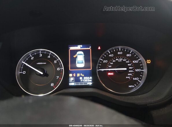 JF2GTAJC0JH280978 2018 SUBARU CROSSTREK Blue Vista de los asientos traseros
