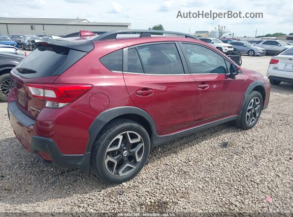 JF2GTAJC1J8329055 2018 SUBARU CROSSTREK Burgundy Rear right