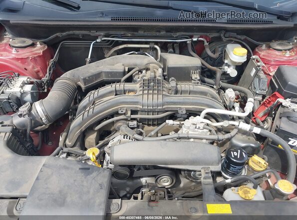 JF2GTAJC1J8329055 2018 SUBARU CROSSTREK Burgundy Rear view