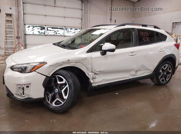 JF2GTAJC1JH238643 2018 SUBARU CROSSTREK White Vista frontal