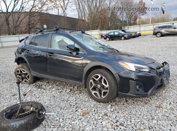 JF2GTAJC7JH270867 2018 SUBARU CROSSTREK Black Передня права чверть