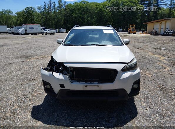 JF2GTAJC9JH233108 2018 SUBARU CROSSTREK White ხელსაწყოთა პანელის ხედი
