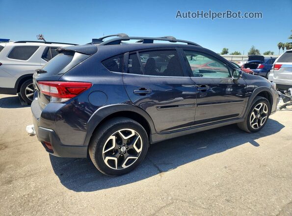 JF2GTALC0JH308968 2018 SUBARU CROSSTREK Black Հետևի աջ