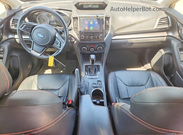 JF2GTALC0JH308968 2018 SUBARU CROSSTREK Black Առջևի վահանակի տեսք