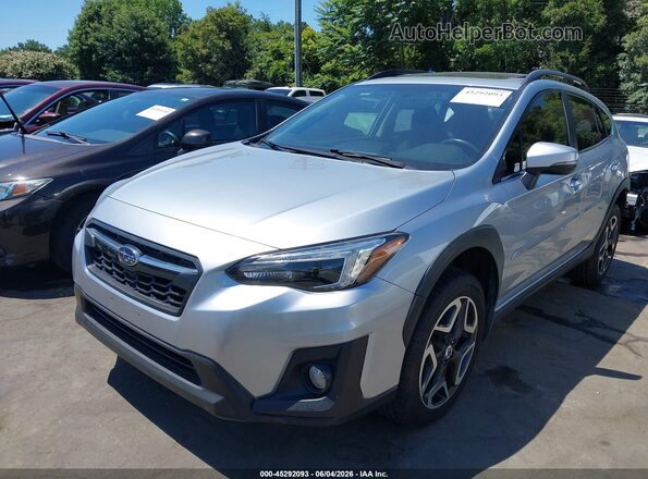 JF2GTALC2JH290666 2018 SUBARU CROSSTREK Silver Przód lewy