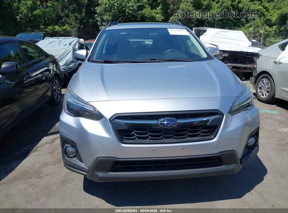 JF2GTALC2JH290666 2018 SUBARU CROSSTREK Silver Widok wnętrza z tyłu