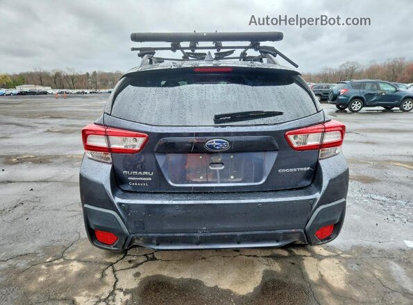 JF2GTALC6JH225738 2018 SUBARU CROSSTREK Gray Widok z tyłu