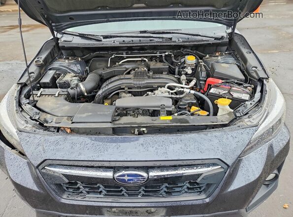 JF2GTALC6JH225738 2018 SUBARU CROSSTREK Gray Widok wnętrza z tyłu