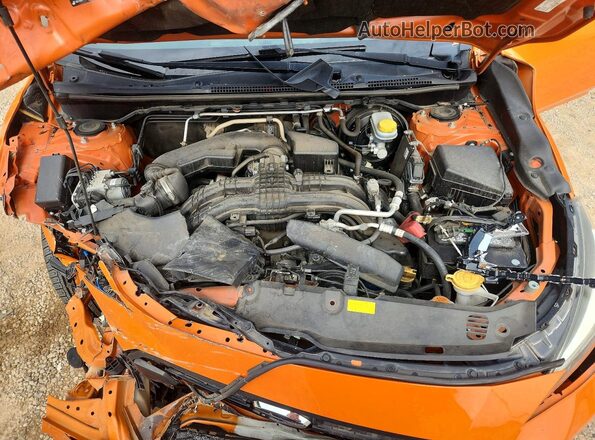 JF2GTALC7J8263169 2018 SUBARU CROSSTREK Orange Շարժիչի բաժամունքի տեսք