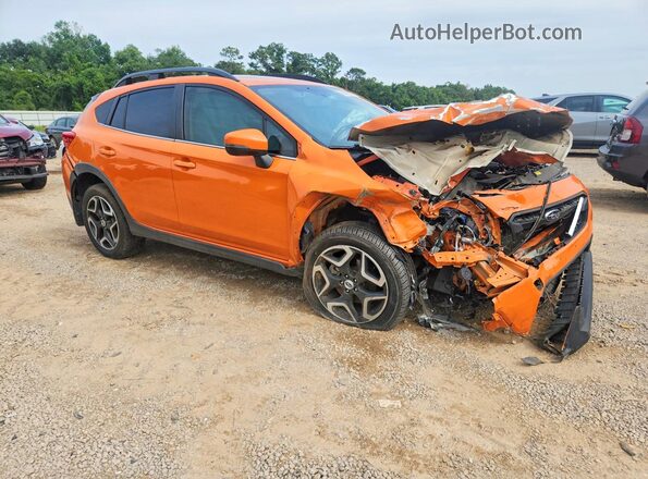 JF2GTALC7J8263169 2018 SUBARU CROSSTREK Orange Առջևի աջ