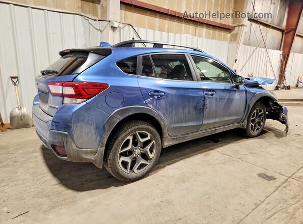 JF2GTALC8JH300827 2018 SUBARU CROSSTREK Blue Հետևի աջ