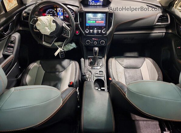 JF2GTALC8JH300827 2018 SUBARU CROSSTREK Blue Առջևի վահանակի տեսք