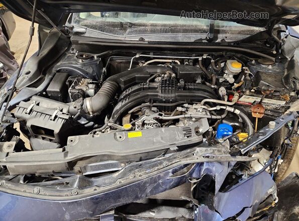 JF2GTALC8JH300827 2018 SUBARU CROSSTREK Blue Շարժիչի բաժամունքի տեսք