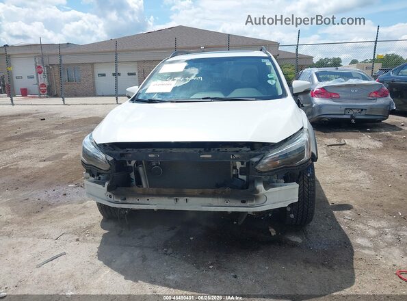 JF2GTAMC1J8280385 2018 SUBARU CROSSTREK White წინა ხედი
