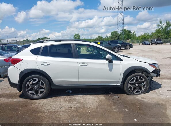 JF2GTAMC1J8280385 2018 SUBARU CROSSTREK White სალონის 360-გრადუსიანი ხედი