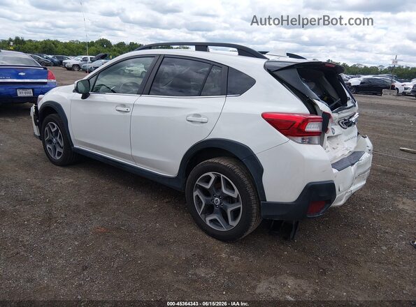 JF2GTAMC1JH244020 2018 SUBARU CROSSTREK White უკანა მარცხენა