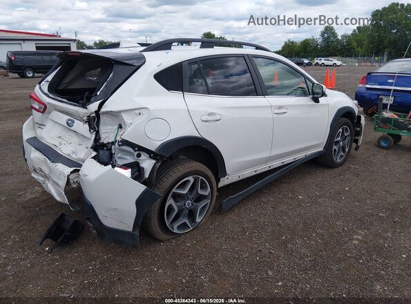 JF2GTAMC1JH244020 2018 SUBARU CROSSTREK White უკანა მარჯვენა