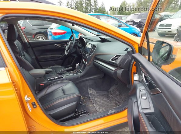 JF2GTAMC1K8238798 2019 SUBARU CROSSTREK Orange წინა სალონის ხედი