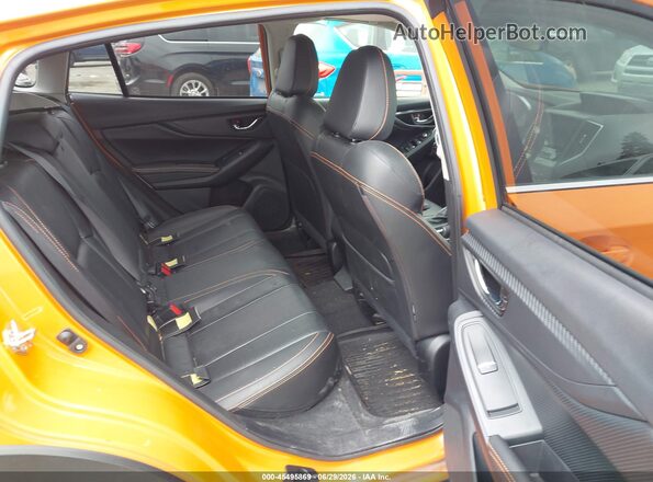 JF2GTAMC1K8238798 2019 SUBARU CROSSTREK Orange VIN კოდის სტიკერის ხედი
