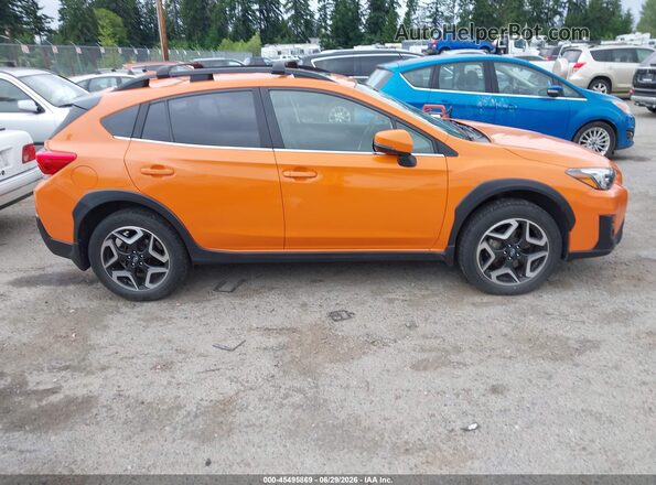 JF2GTAMC1K8238798 2019 SUBARU CROSSTREK Orange უკანა სალონის ხედი