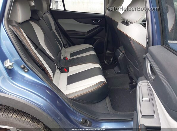 JF2GTAMC1K8283398 2019 SUBARU CROSSTREK Blue Widok naklejki z numerem VIN