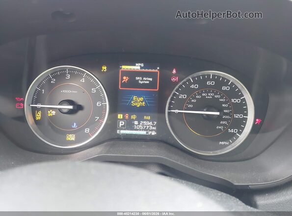 JF2GTAMC1K8283398 2019 SUBARU CROSSTREK Blue Widok tylnych siedzeń
