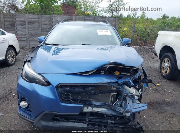 JF2GTAMC1K8283398 2019 SUBARU CROSSTREK Blue Widok wnętrza z tyłu